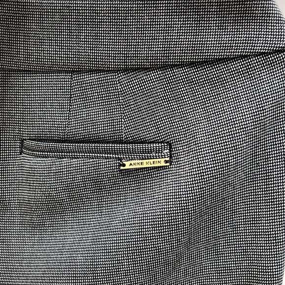 Anne Klein houndstooth pattern dress pants/trousers Sz 6 - Picture 10 of 16